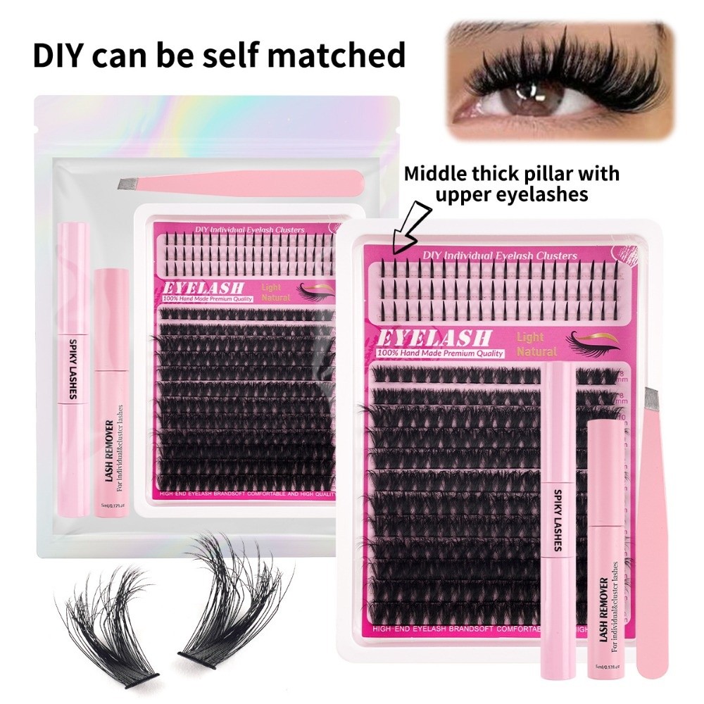 8-18mm Length False Eyelashes  – Eyelash Extension Wispy recenzja i cena