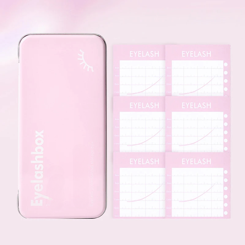 Women Magnetic Storage Box for – Lash Mapping Sticker recenzja i cena