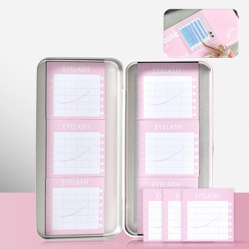 Women Magnetic Storage Box for – Lash Mapping Sticker recenzja i cena