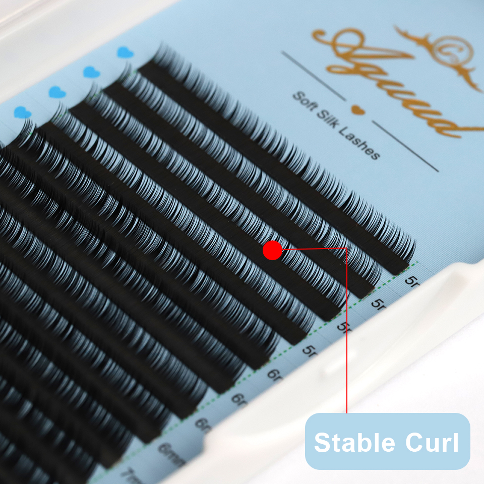 AGUUD 16rows Cashmere Classic  – Eyelash Extension Korean Style recenzja i cena