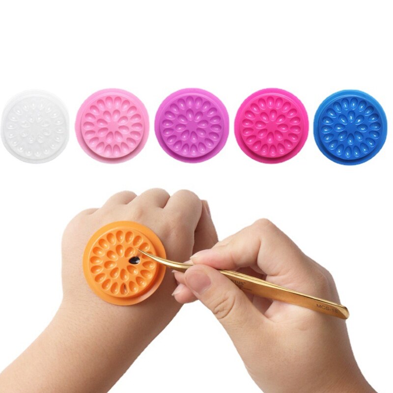 100pcs Eyelash Glue Holder Eye – Eyelash Extension Jakarta recenzja i cena
