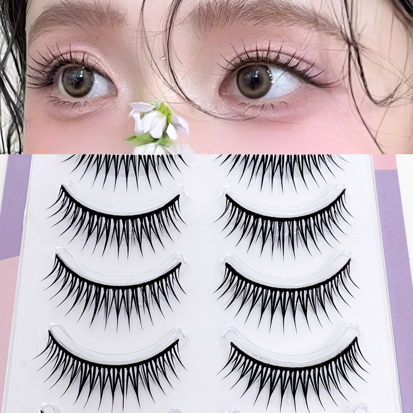5 Pairs Korean Style False Eye – Eyelash Extension Korean Style recenzja i cena