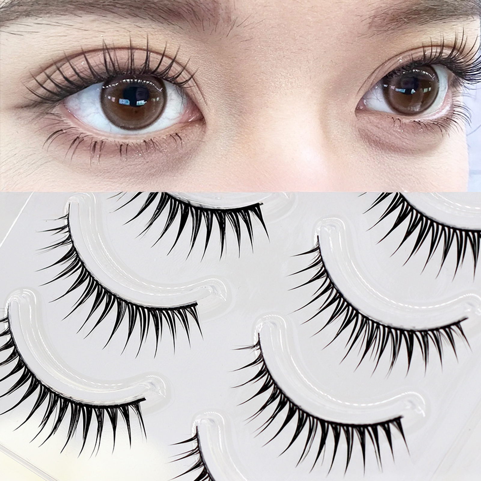 5 Pairs Korean Style False Eye – Eyelash Extension Korean Style recenzja i cena