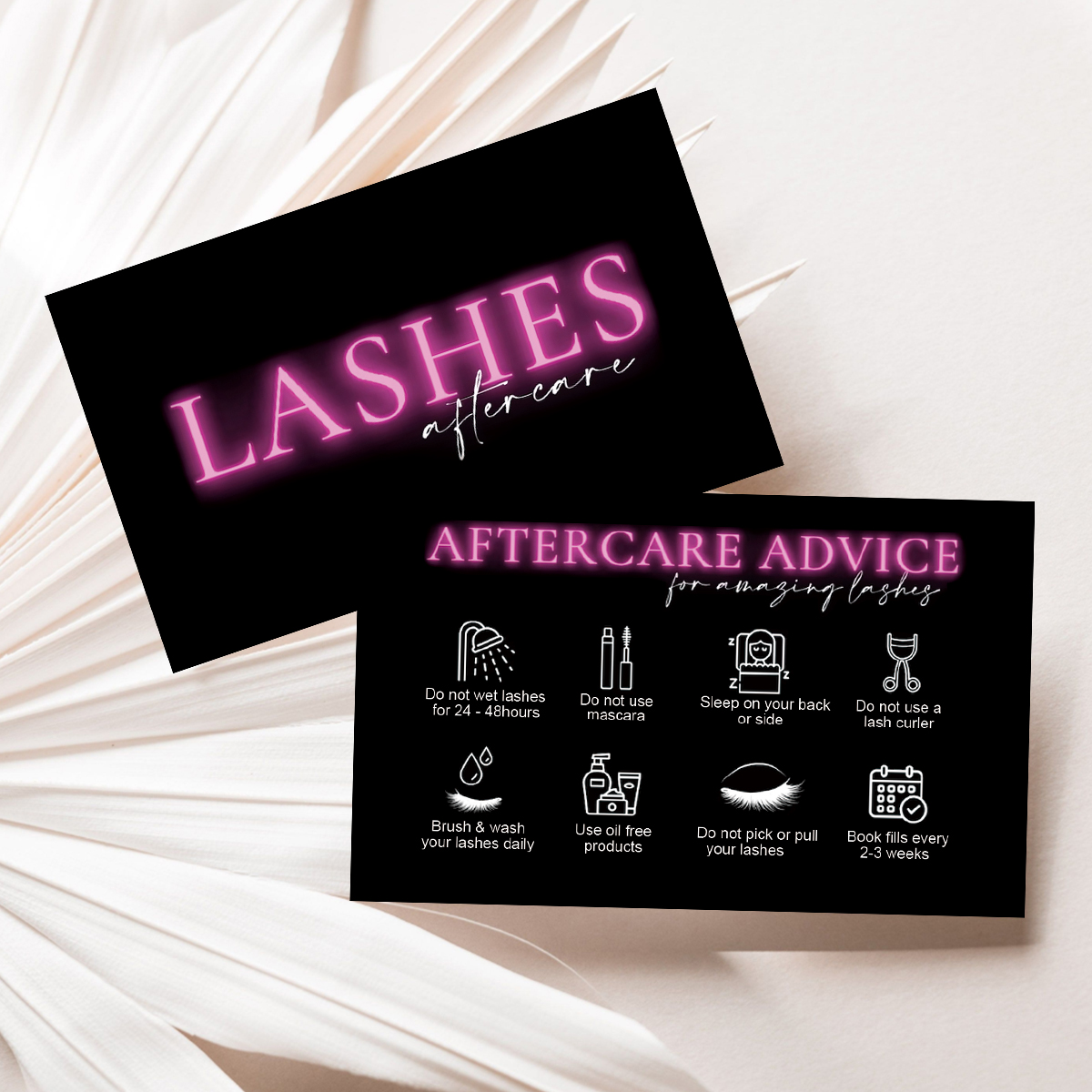 50pcs Black Eyelash Aftercare  – Eyelash Extension Aftercare recenzja i cena