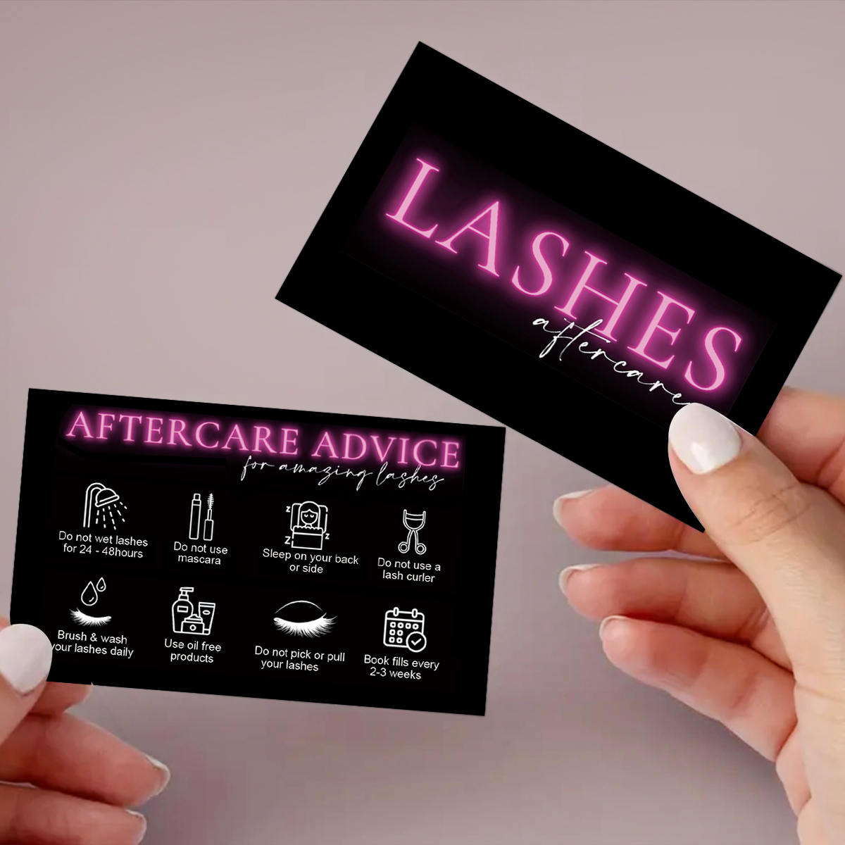 50pcs Black Eyelash Aftercare  – Eyelash Extension Aftercare recenzja i cena