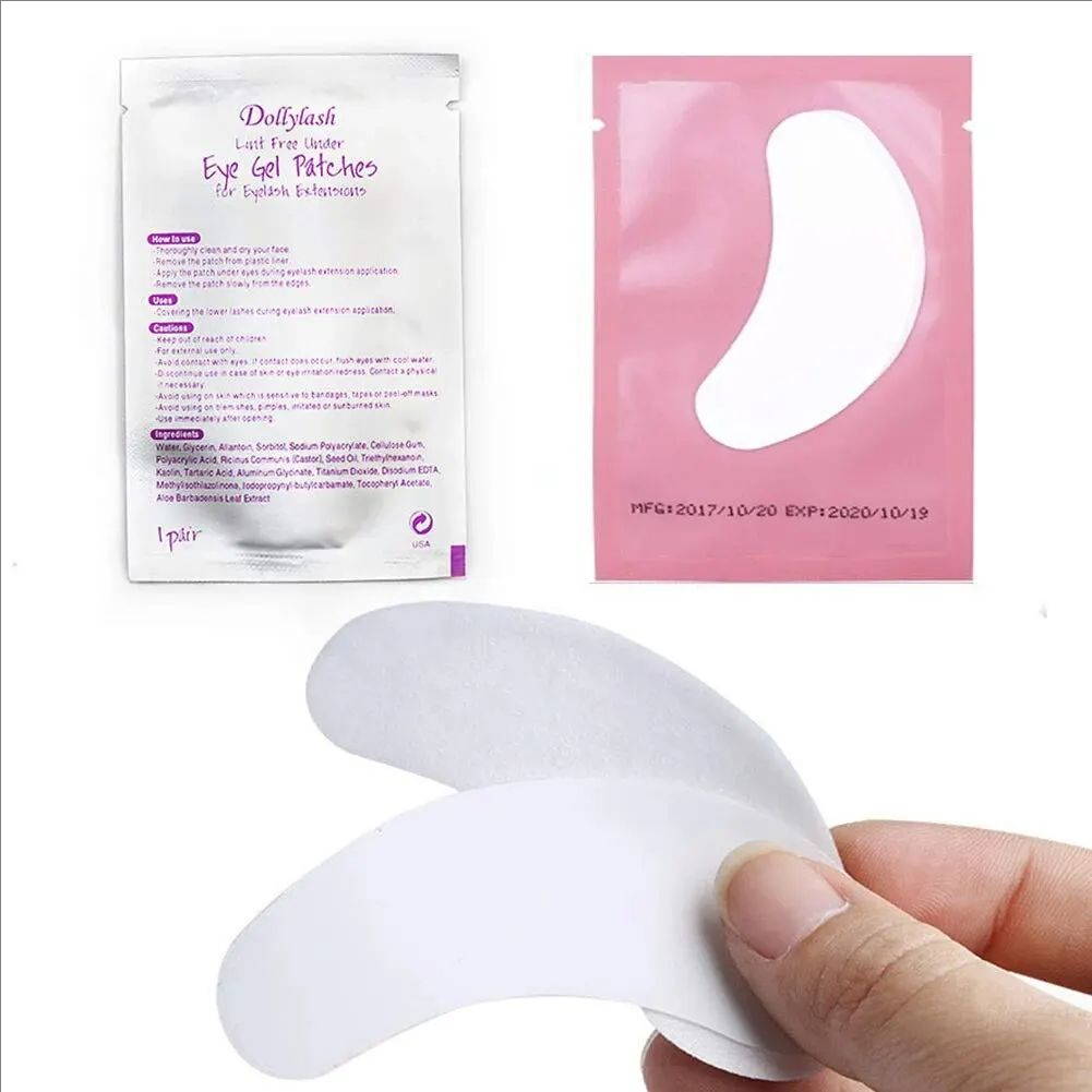 MJ 100 Pairs Eye Pad Eyelash P – Lash Mapping Sticker recenzja i cena