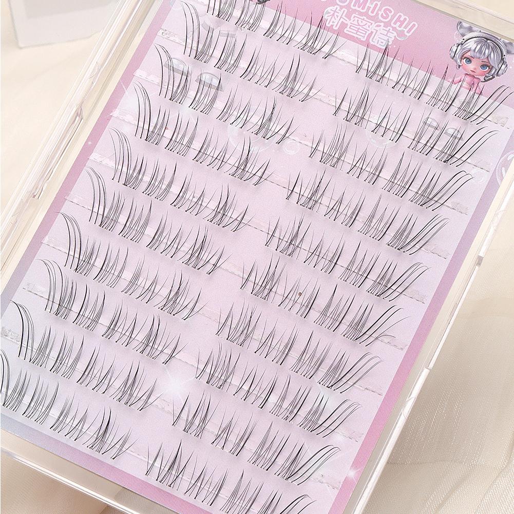 10 Rows Fox-style False Eyelas – Eyelash Extension Anime Style recenzja i cena