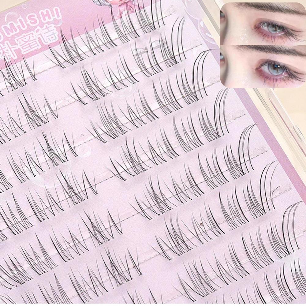 10 Rows Fox-style False Eyelas – Eyelash Extension Anime Style recenzja i cena