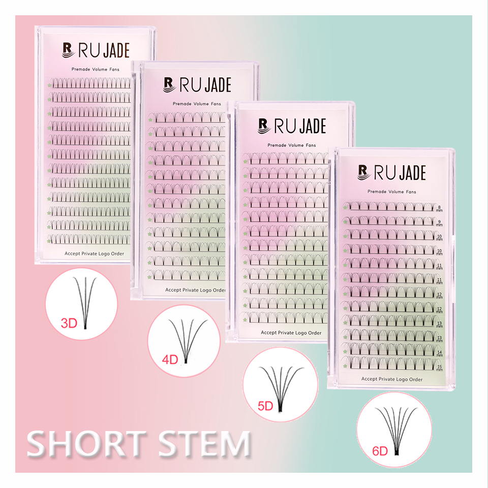 Rujade Premade Volume Fans Sho – Eyelash Extension Korea recenzja i cena