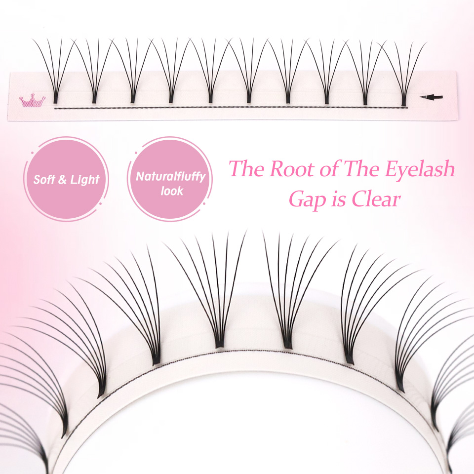 Rujade Premade Volume Fans Sho – Eyelash Extension Korea recenzja i cena