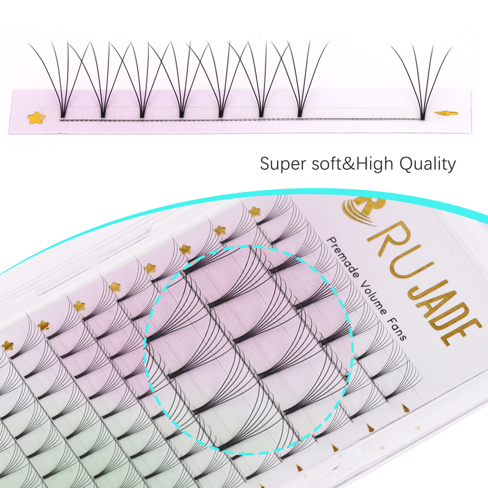 Rujade Premade Volume Fans Sho – Eyelash Extension Korea recenzja i cena