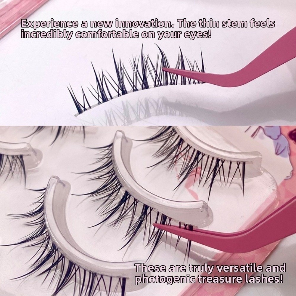 Black Anime Cartoon False Eyel – Eyelash Extension Anime Style recenzja i cena