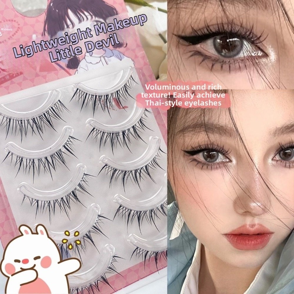 Black Anime Cartoon False Eyel – Eyelash Extension Anime Style recenzja i cena