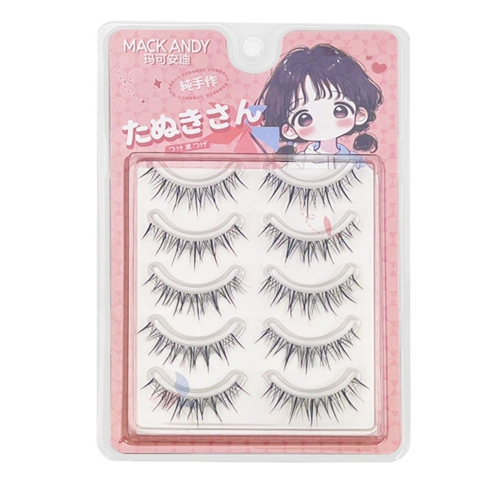 Black Anime Cartoon False Eyel – Eyelash Extension Anime Style recenzja i cena