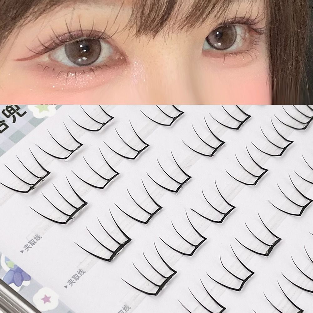 60Pcs No Glue Individual Eyela – Eyelash Extension Anime Style recenzja i cena