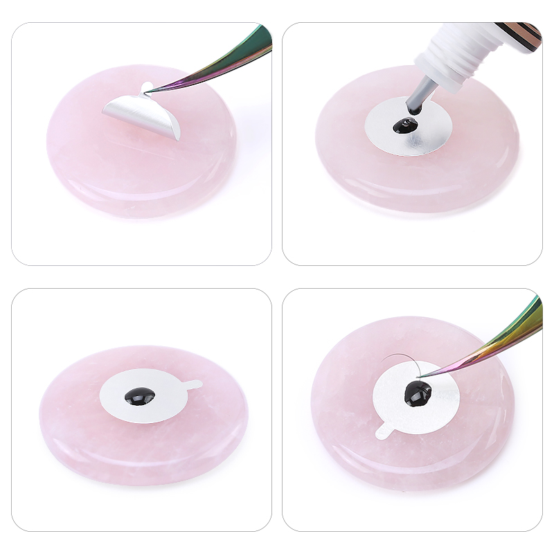Glue Pallet Eyelashes Extensio – Lash Mapping Sticker recenzja i cena