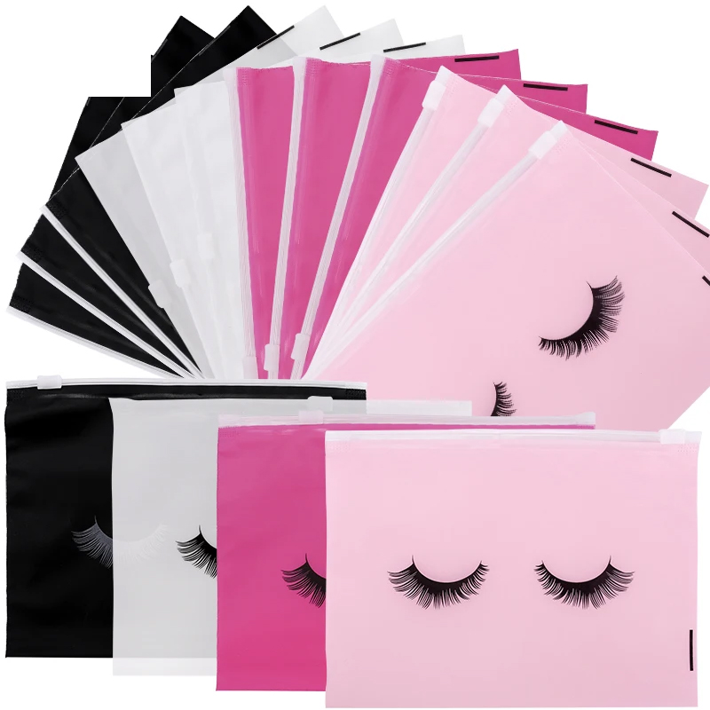 10Pcs Eyelash Cosmetic Pouches – Eyelash Extension Aftercare recenzja i cena