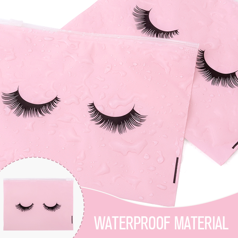 10Pcs Eyelash Cosmetic Pouches – Eyelash Extension Aftercare recenzja i cena