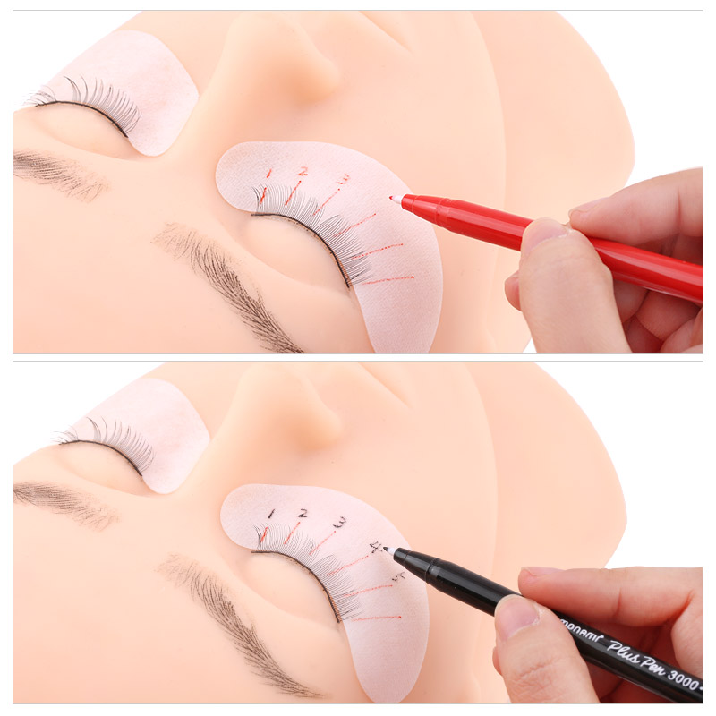 5/3/1pcs Skin Marker Pen Steri – Lash Mapping Sticker recenzja i cena