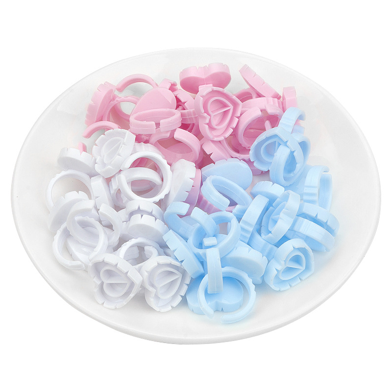 100 PCS Disposable Heart-shape – Eyelash Extension Jakarta recenzja i cena